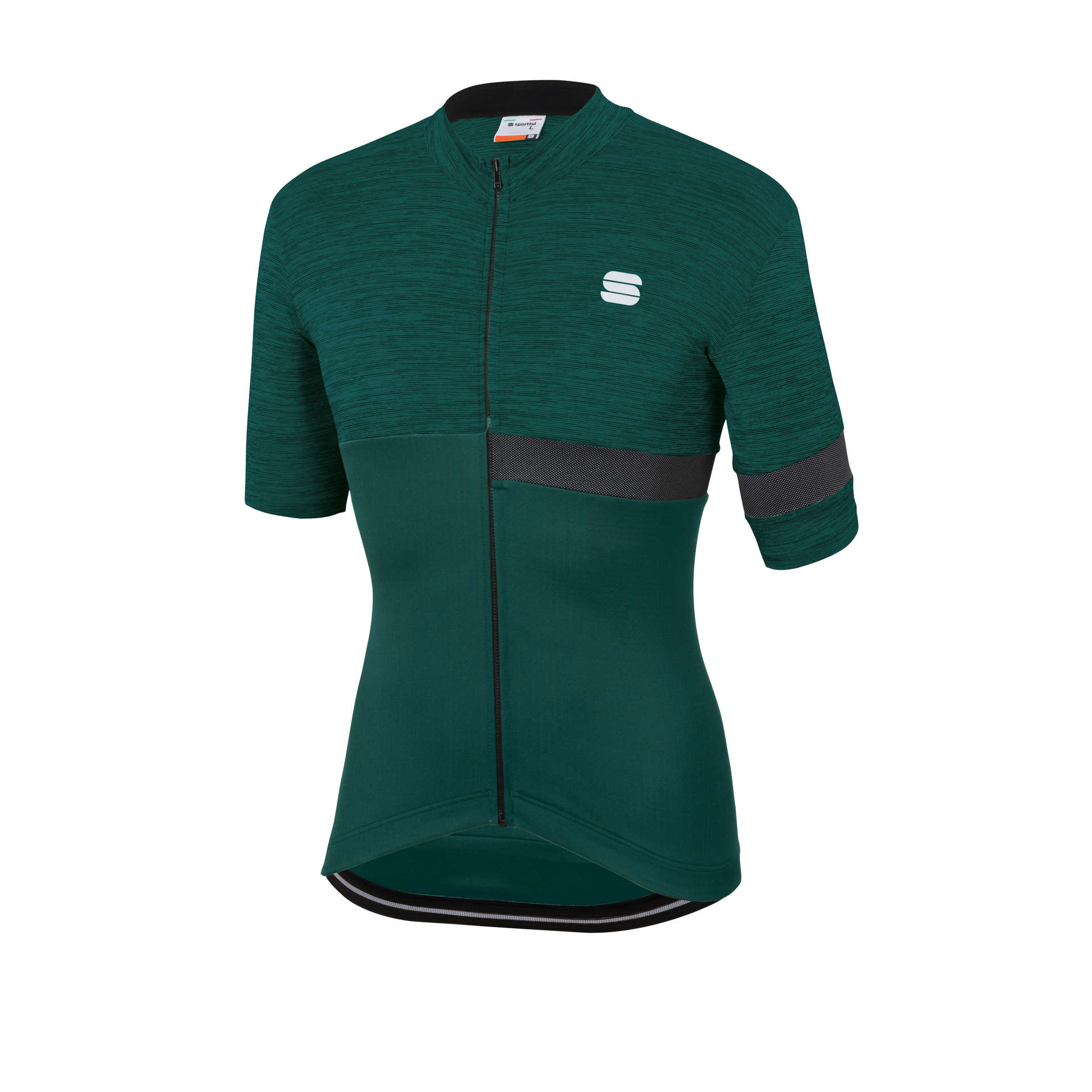 Sportful Giara Fietsshirt Korte Mouwen Groen/Groen Heren