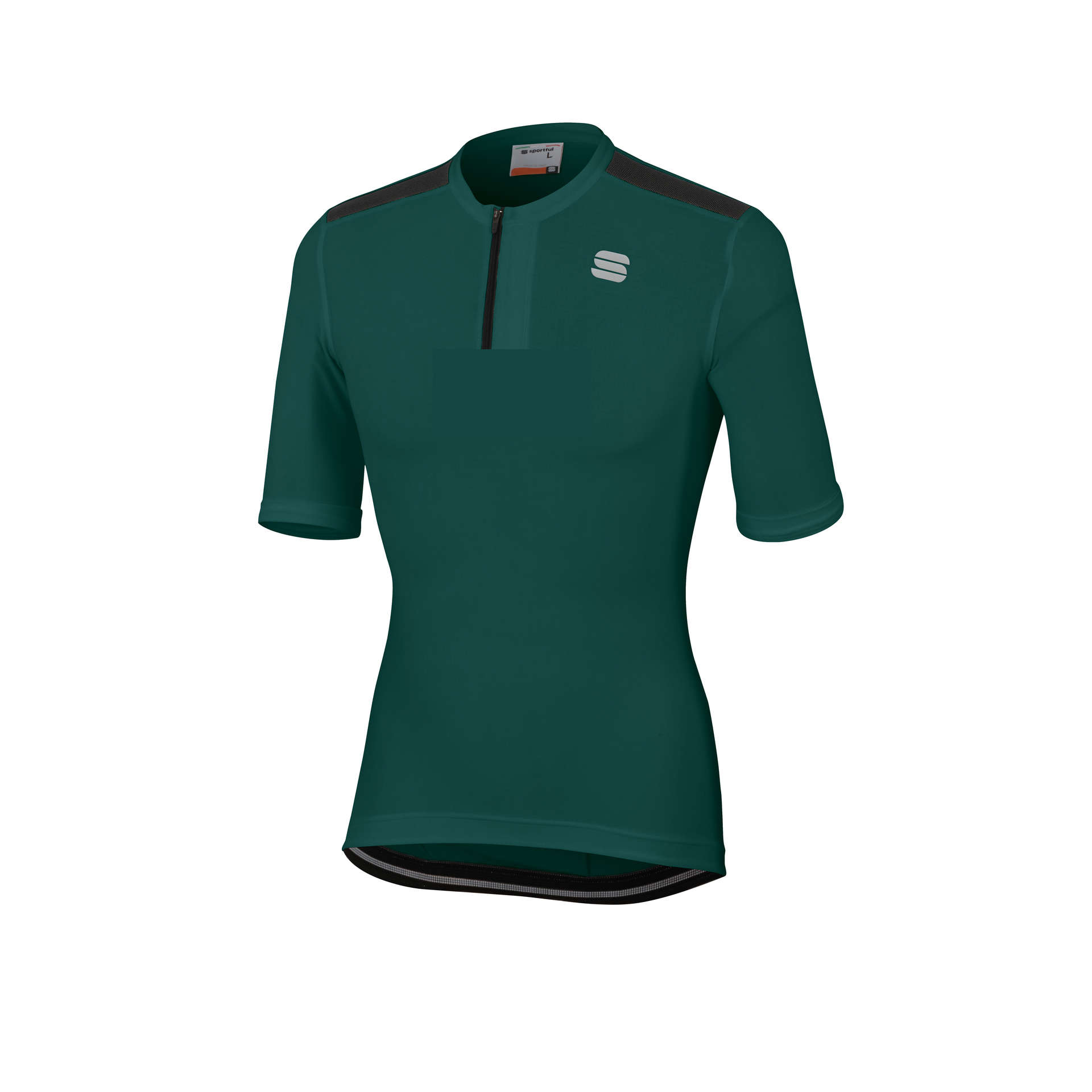 Sportful Giara Tee Fietsshirt Korte Mouwen Groen Heren