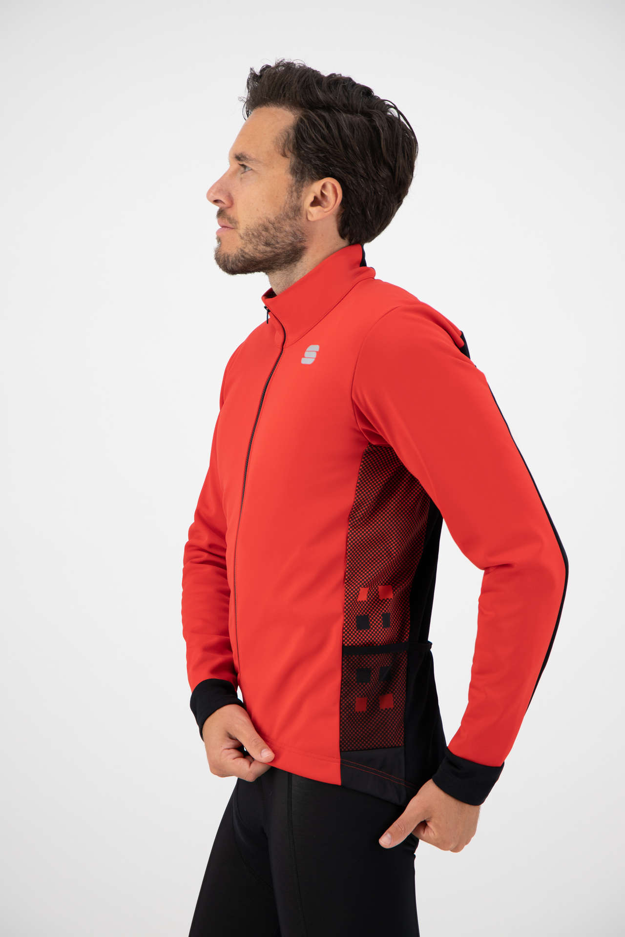 Sportful Neo Softshell Fietsjack Rood/Zwart Heren