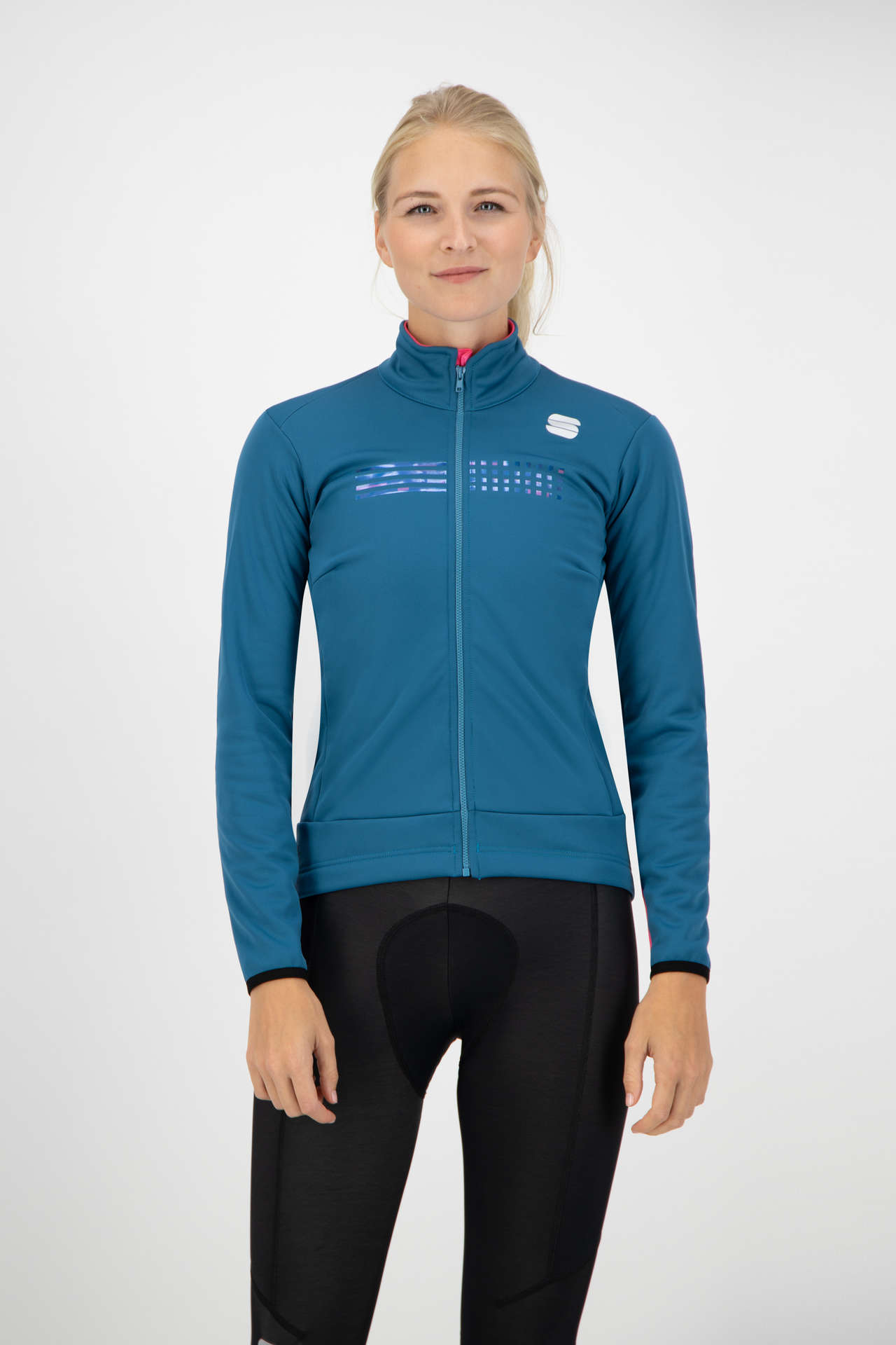 Sportful Tempo Fietsjack Blauw Dames