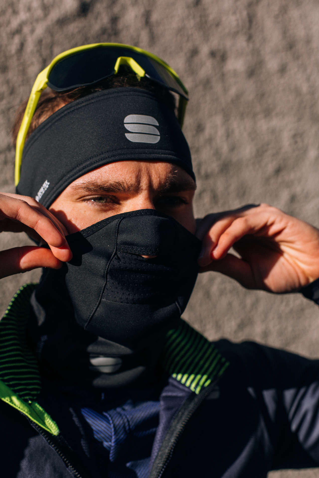 Sportful Windstopper Face Mask Zwart/Zwart