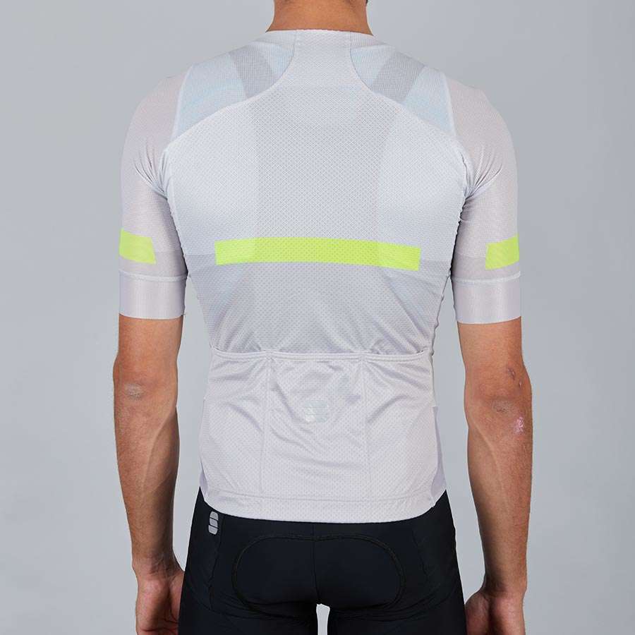 Sportful Evo Fietsshirt Korte Mouwen Wit Heren