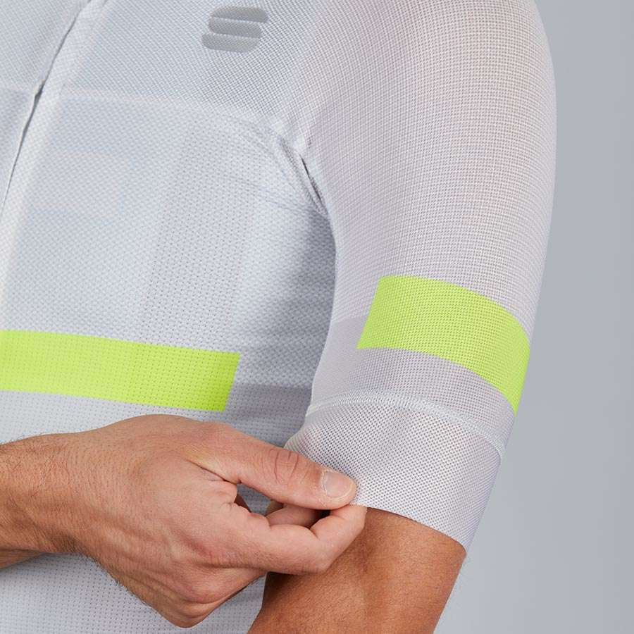 Sportful Evo Fietsshirt Korte Mouwen Wit Heren