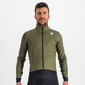 Sportful Fiandre Pro Medium Fietsjack Donkergroen/Zwart Heren