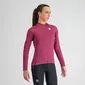 Sportful Matchy Thermal Fietsshirt Lange Mouwen Roze Dames