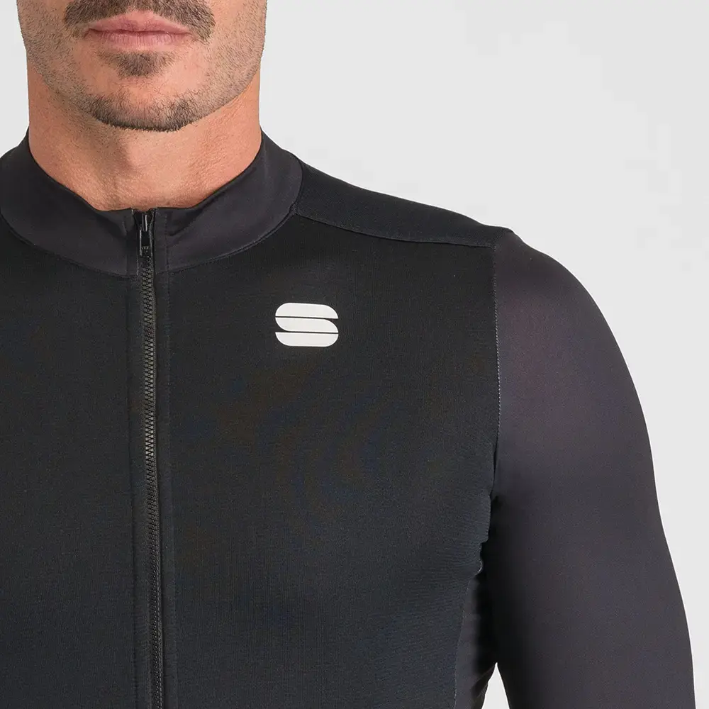 Sportful SRK Thermal Fietsshirt Lange Mouwen Zwart Heren