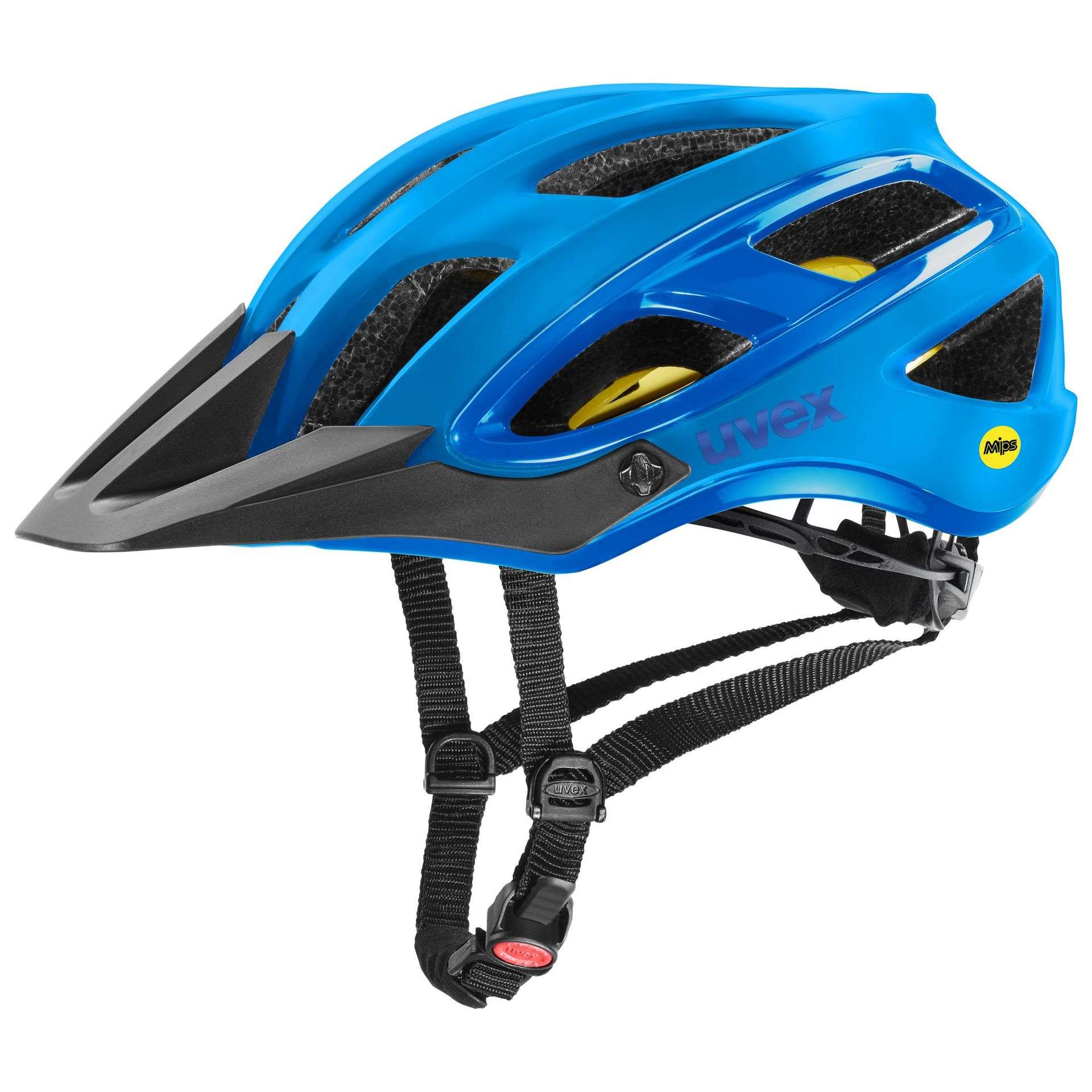 Uvex Unbound MTB Fietshelm Blauw/Mat Zwart