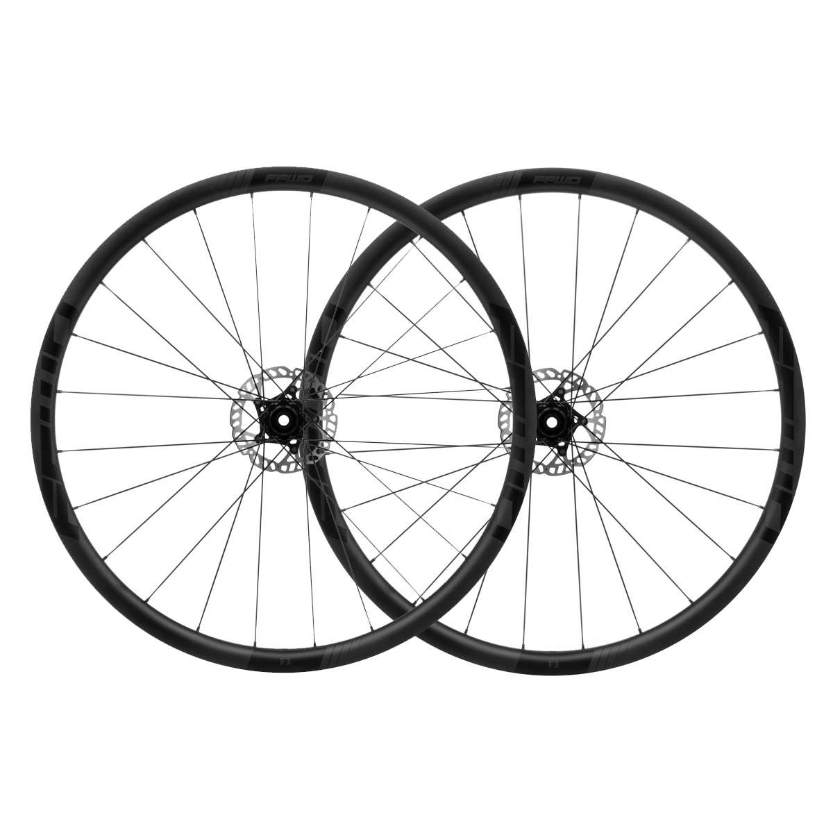 Fast Forward F3D Carbon Tubular Disc Wielset met DT Swiss DT240 Naaf Zwart