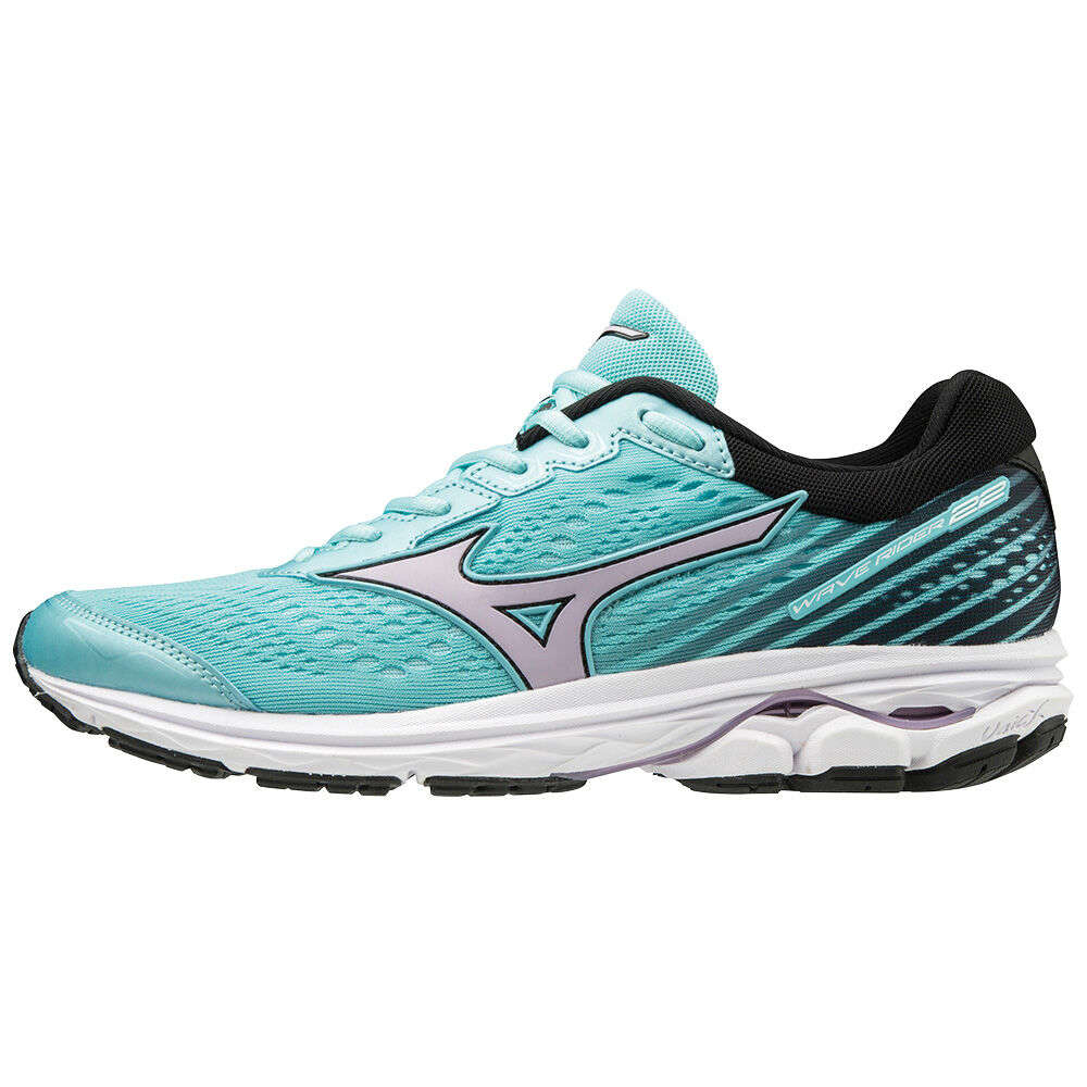 Mizuno Wave Rider 22 Hardloopschoenen Blauw/Zwart Dames