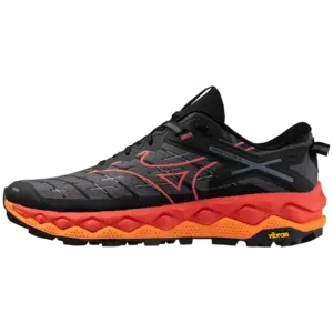 Mizuno Wave Mujin 10 Trail Hardloopschoenen Zwart/Oranje Heren