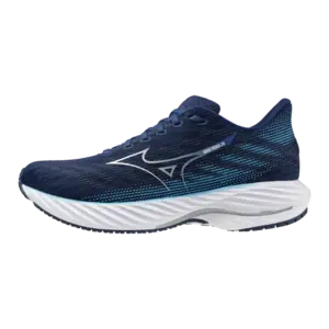 Mizuno Wave Rider Hardloopschoenen Donkerblauw/Wit/Blauw Heren