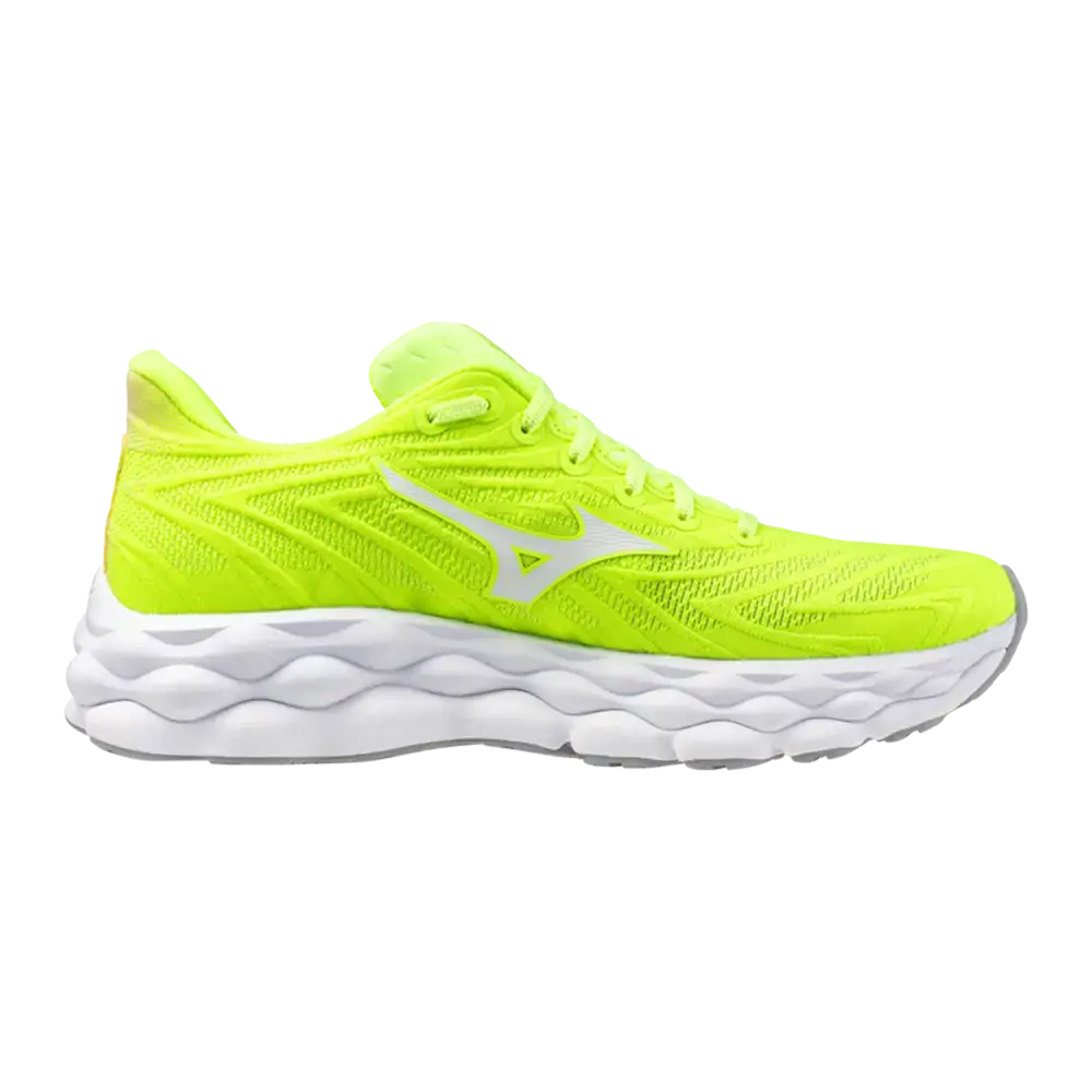 Mizuno Wave Sky 8 WOS Hardloopschoenen Grijs/Zilver/Groen Dames