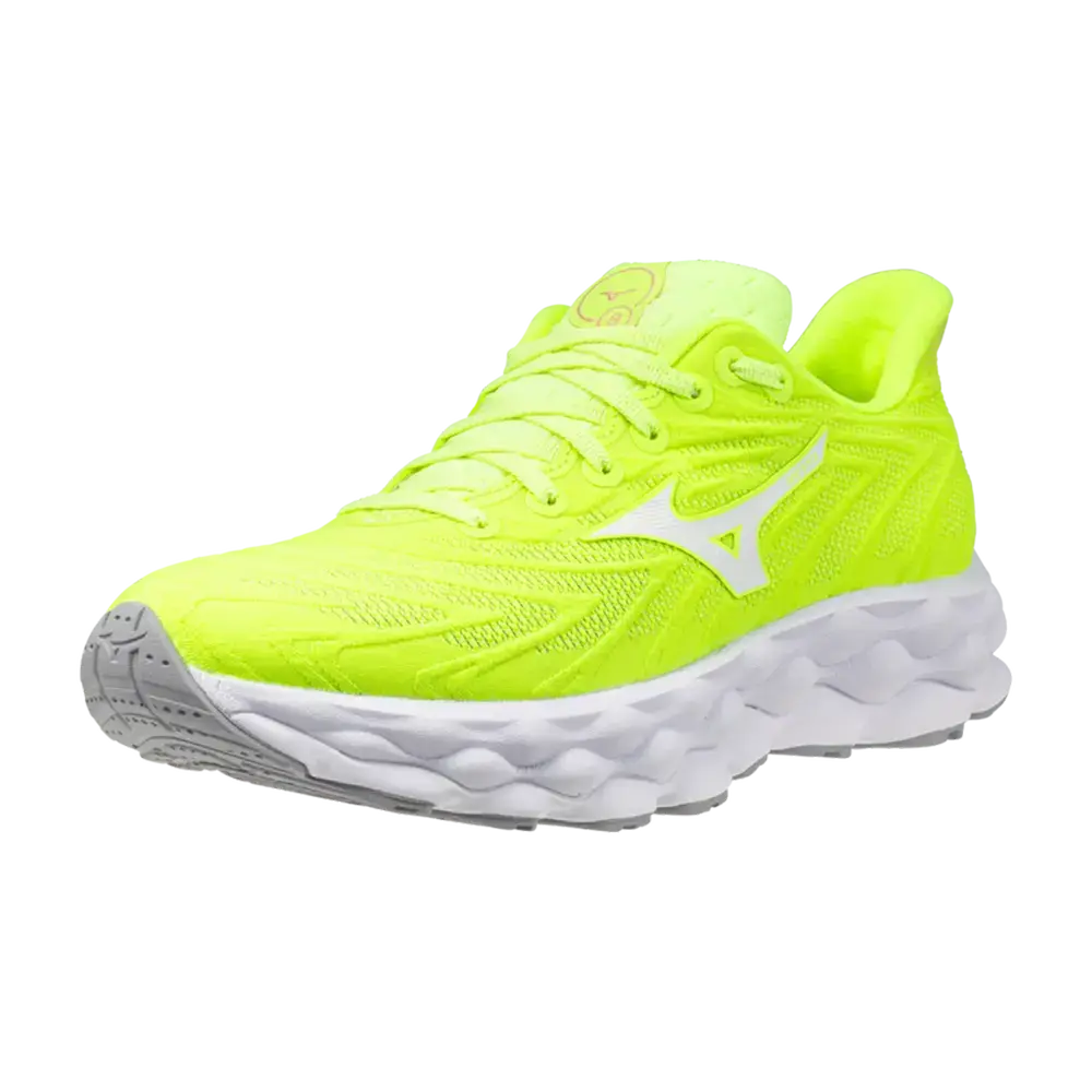 Mizuno Wave Sky 8 WOS Hardloopschoenen Grijs/Zilver/Groen Dames