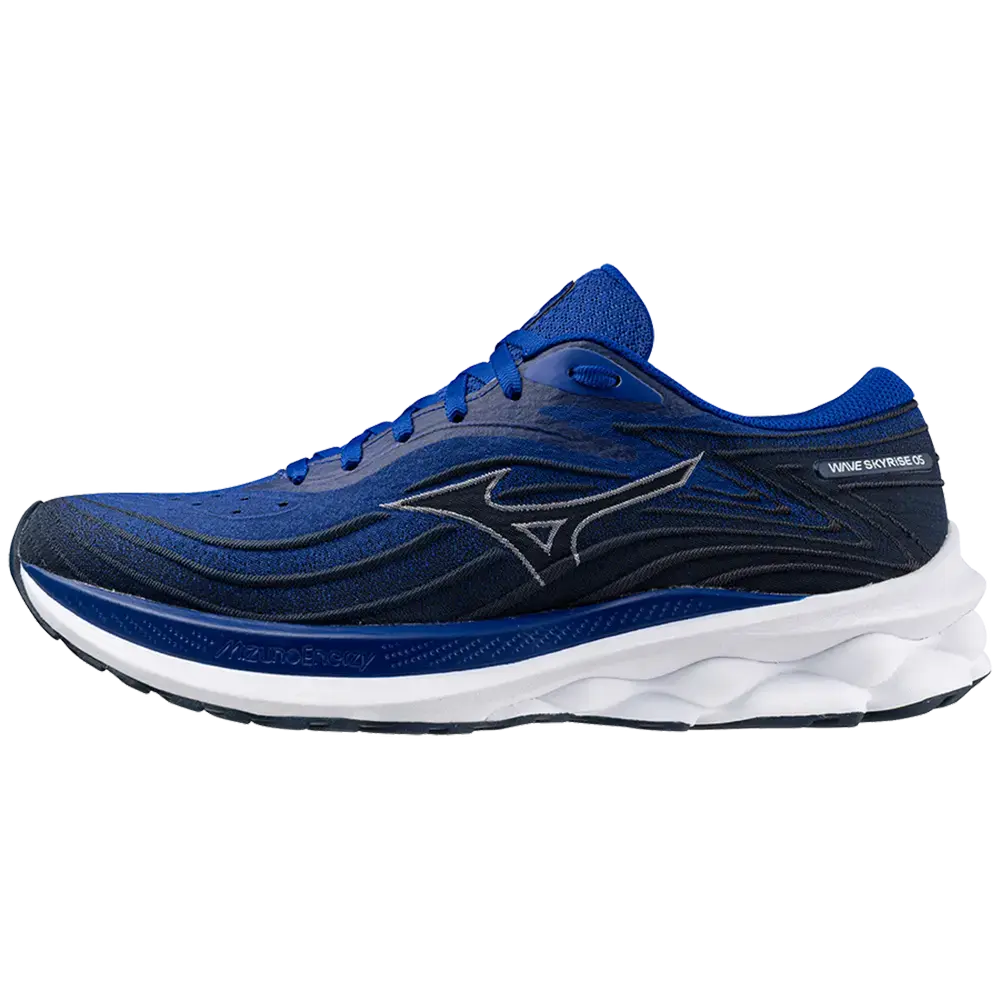 Mizuno Wave Skyrise 5 Hardloopschoenen Blauw/Wit Heren