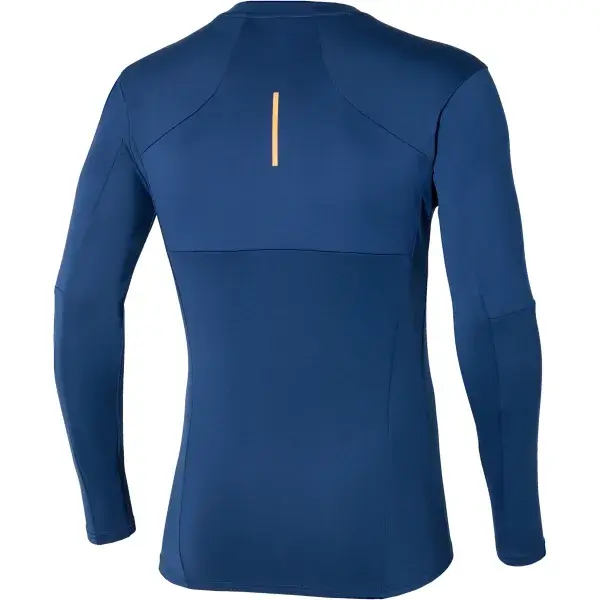 Mizuno Active Thermal Charge BT Hardloopshirt Lange Mouwen Blauw Heren