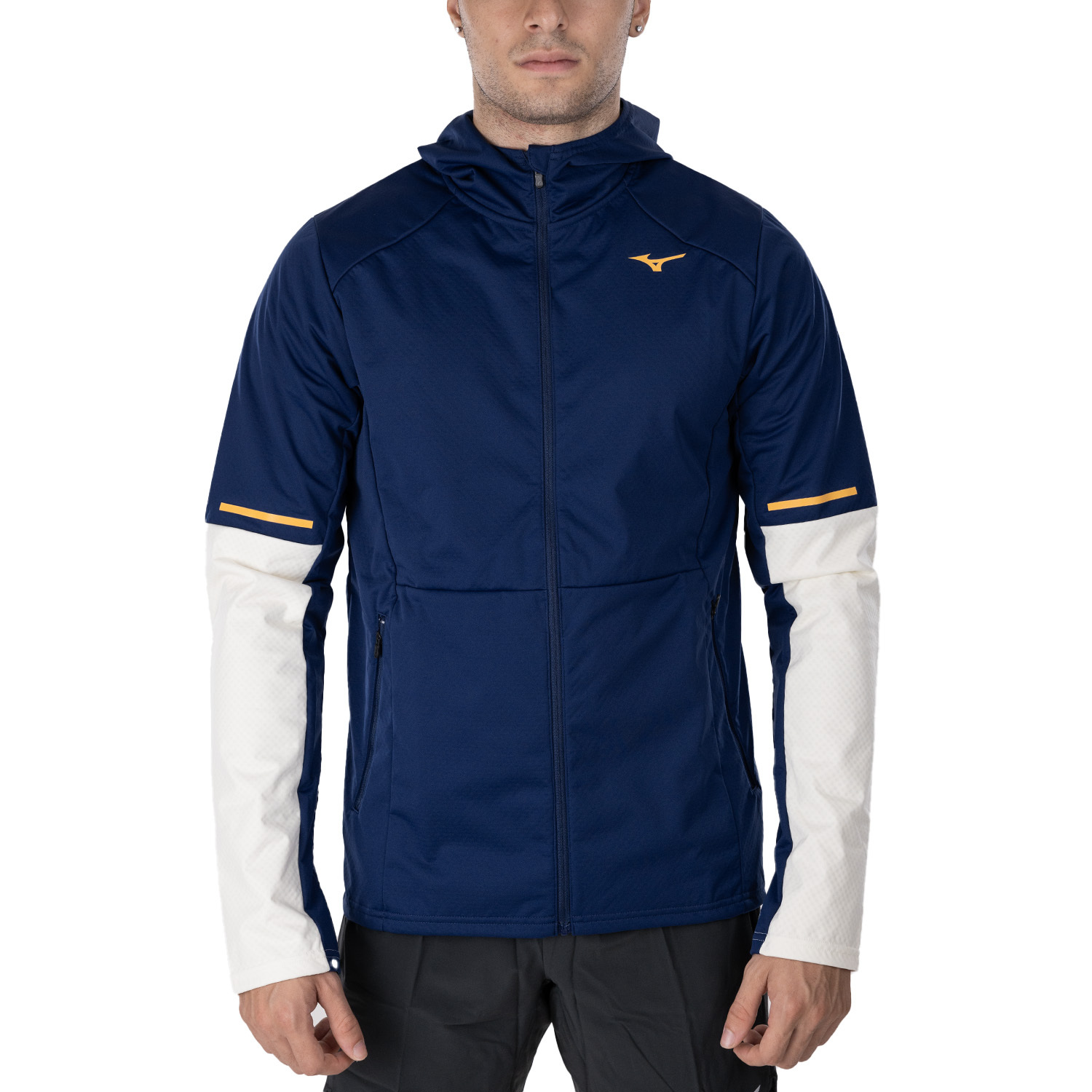 Mizuno Thermal Charge BT Hardloopjack Blauw/Zwart Heren