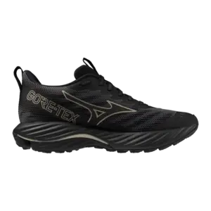 Mizuno Wave Rider GTX 2 WOS Hardloopschoenen Grijs/Goud/Zwart Dames