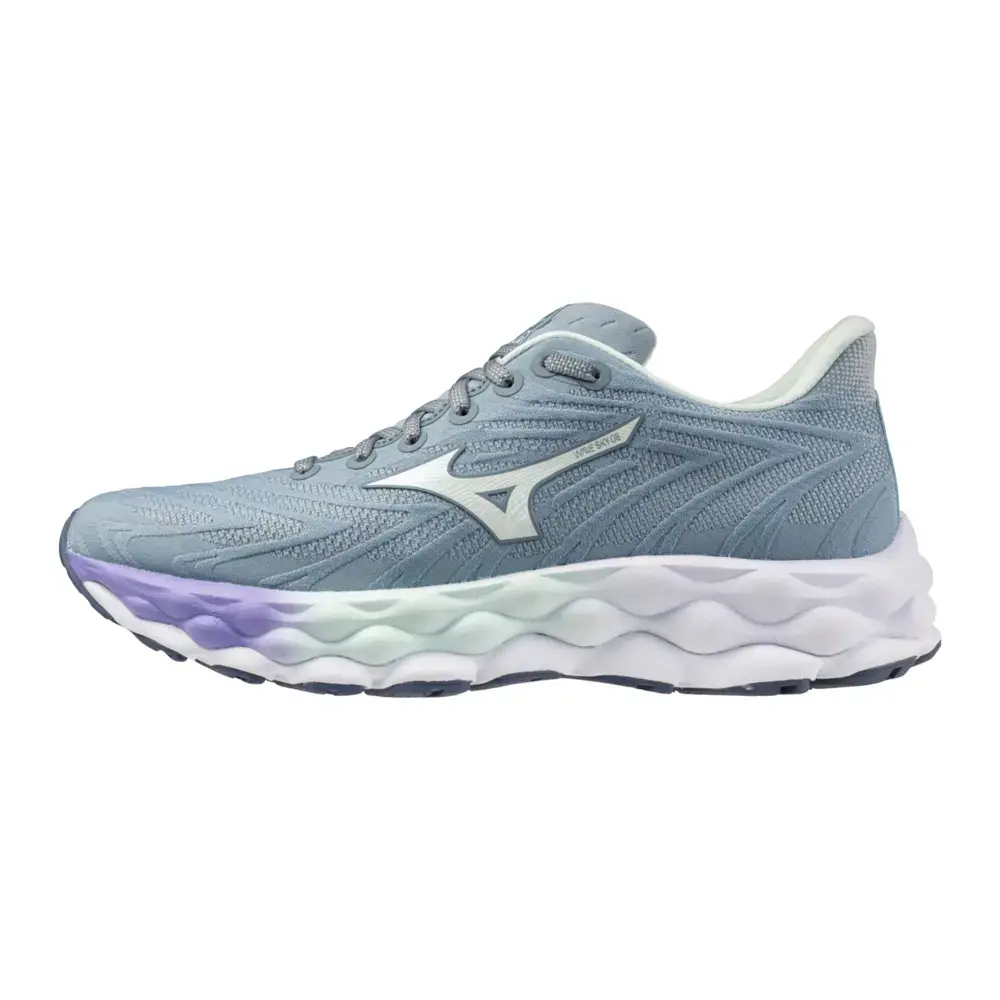 Mizuno Wave Sky 8 WOS Hardloopschoenen Groen/Paars Dames