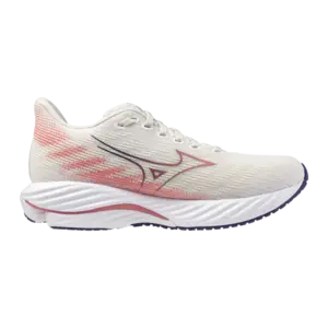 Mizuno Wave Rider 28 WOS Hardloopschoenen Wit/Roze Dames