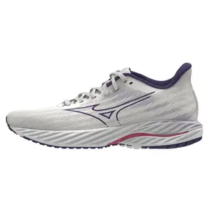 Mizuno Wave Inspire 21 WOS Hardloopschoenen Wit/Paars/Roze Dames