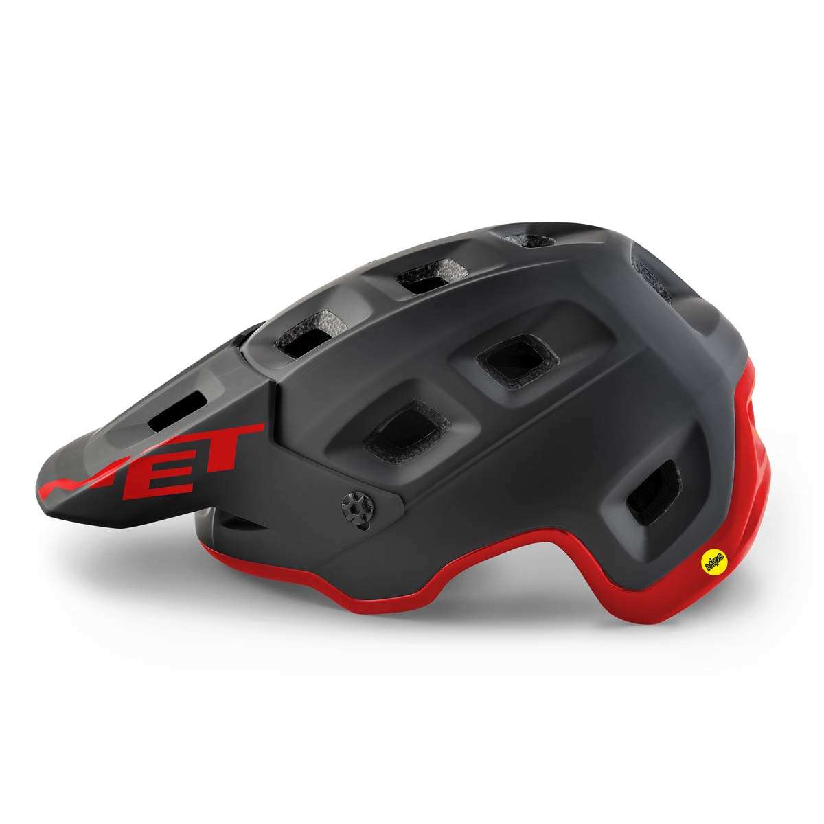 MET Terranova MIPS MTB Fietshelm Zwart/Rood