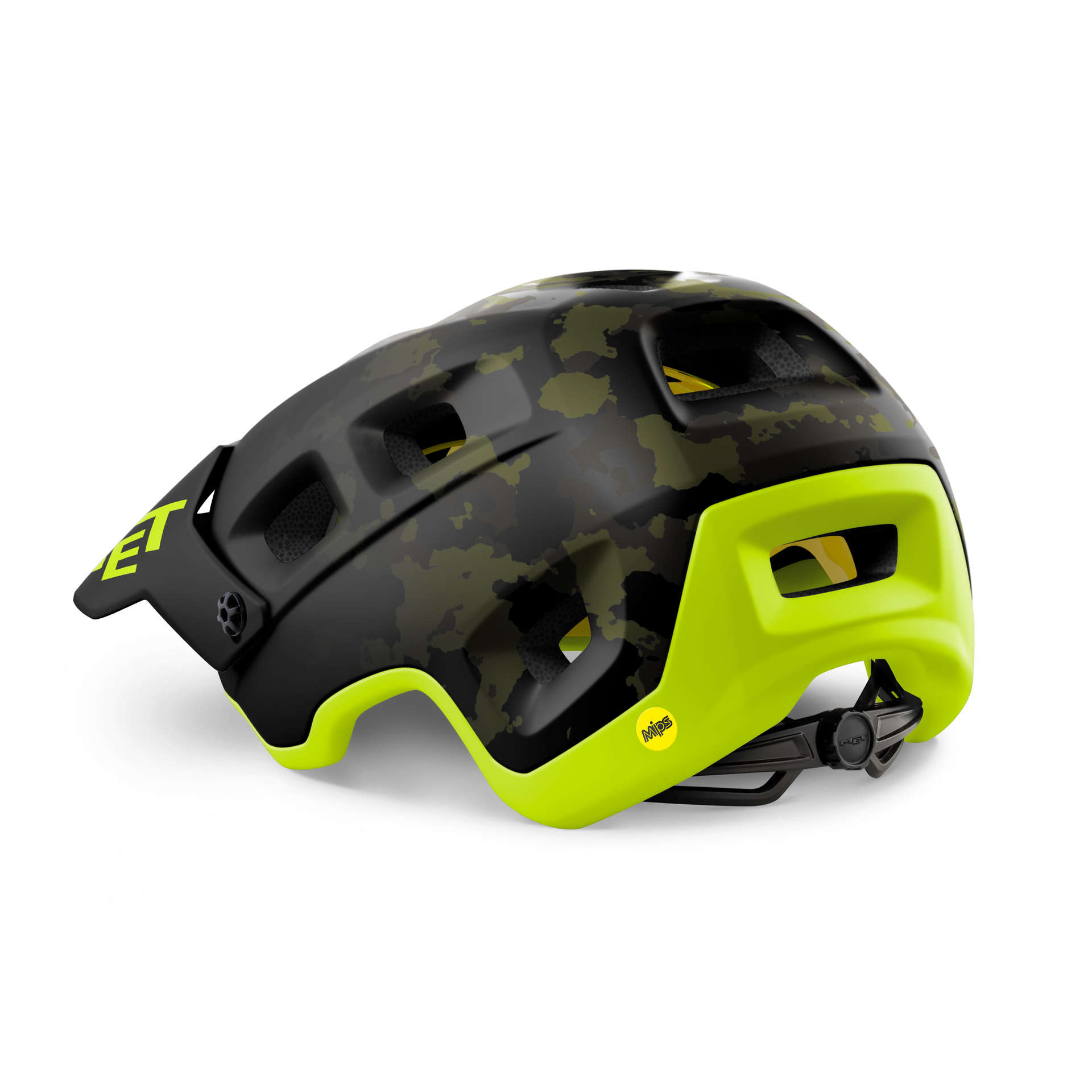 MET Terranova MIPS MTB Fietshelm Camo Groen