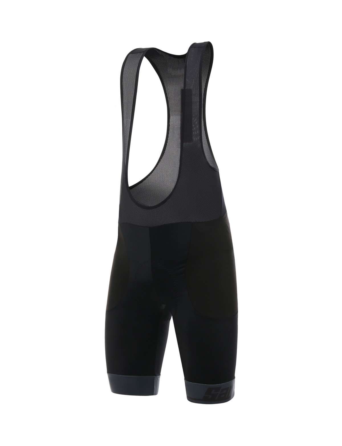 Santini Impact C3 Fietsbroek Kort Zwart Heren