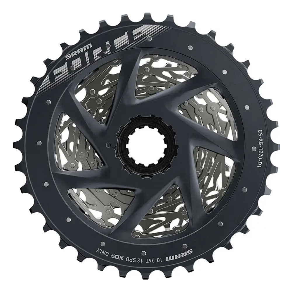 SRAM D1 Force AXS XG-1270 Cassette 12 Speed 10-36 Zilver