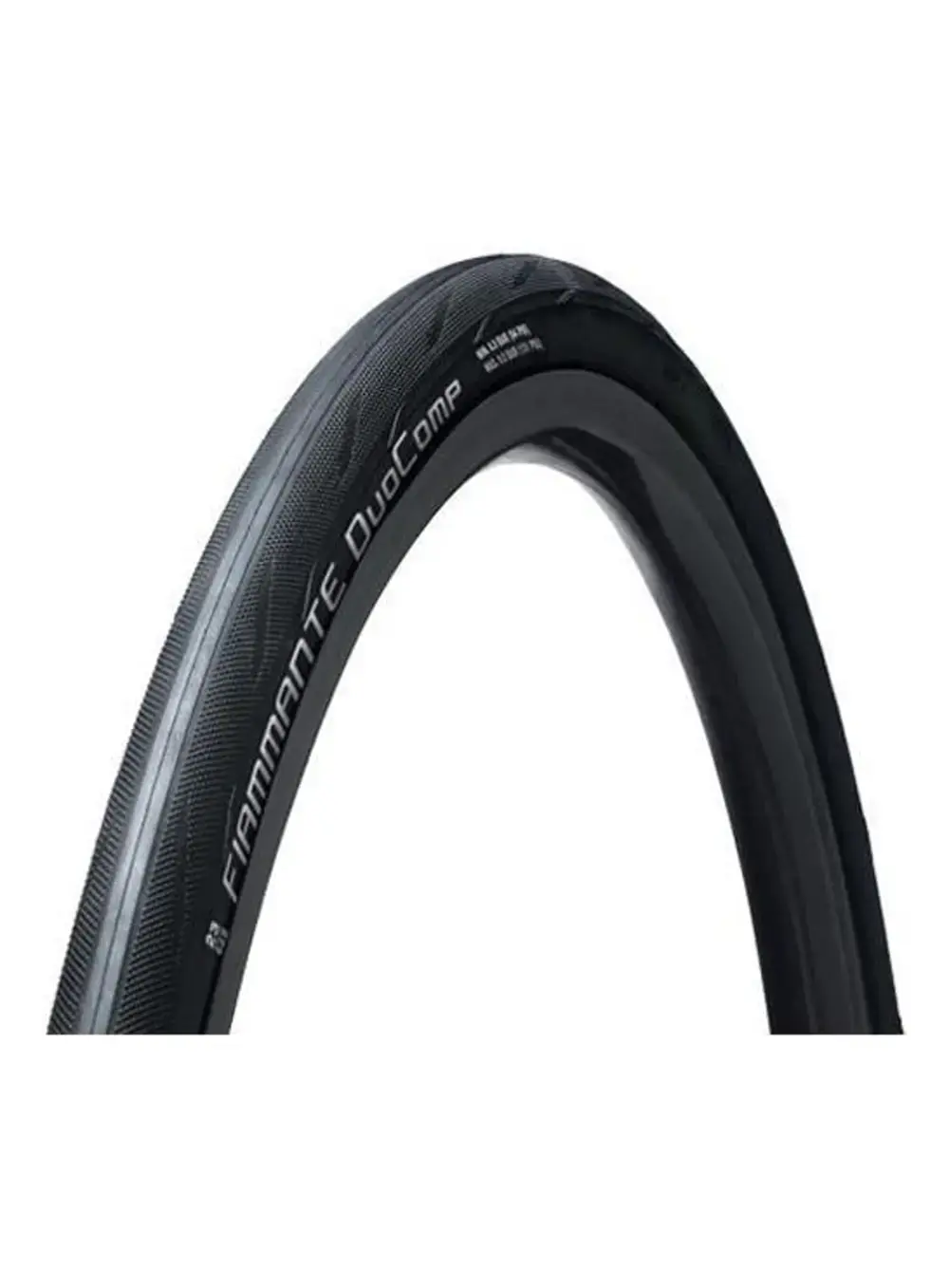 Vredestein Fiammante Duocomp Racefiets Band 700x23c Zwart/Zwart