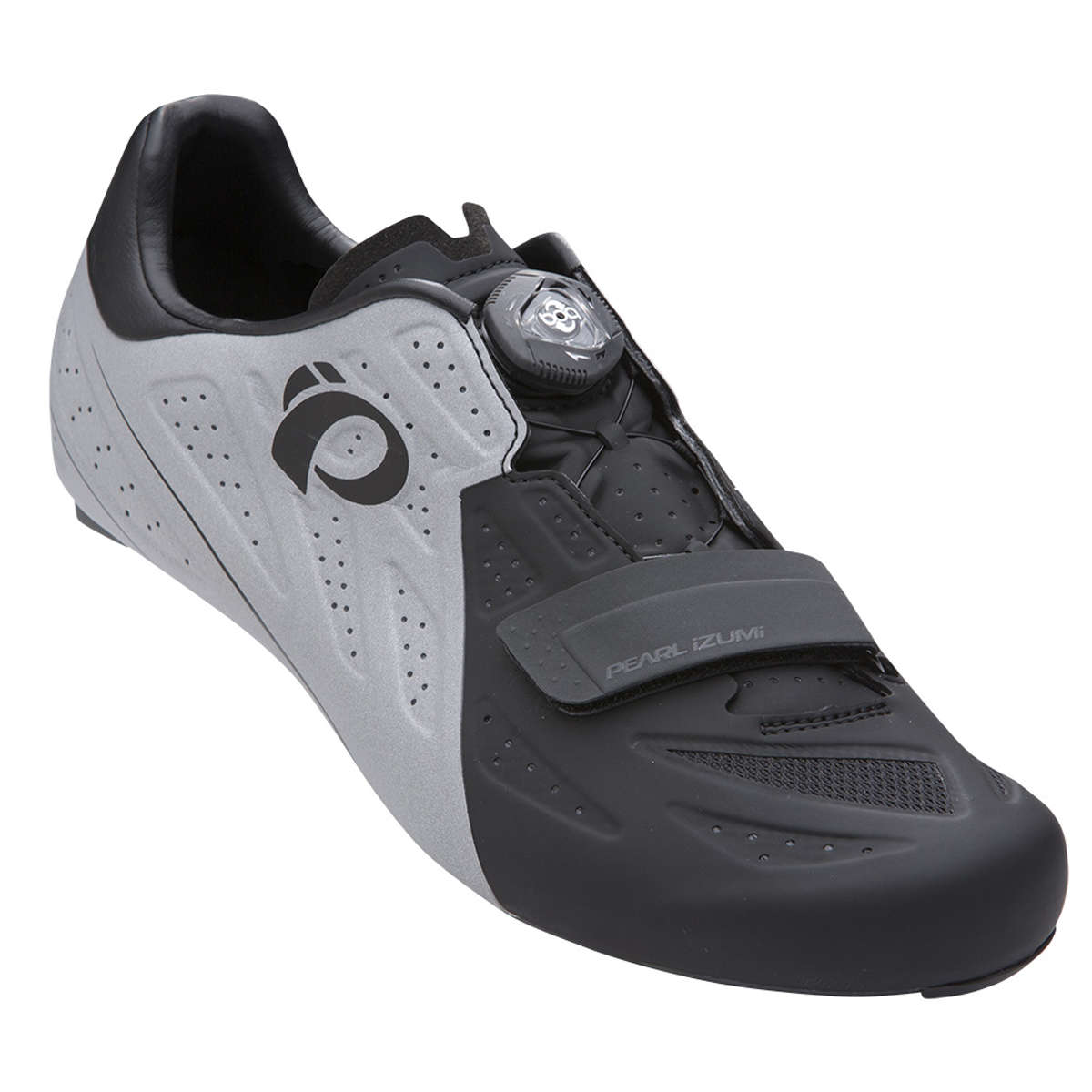 Pearl Izumi Elite Road V5 Wielrenschoenen Zwart/Zilver Reflective Heren