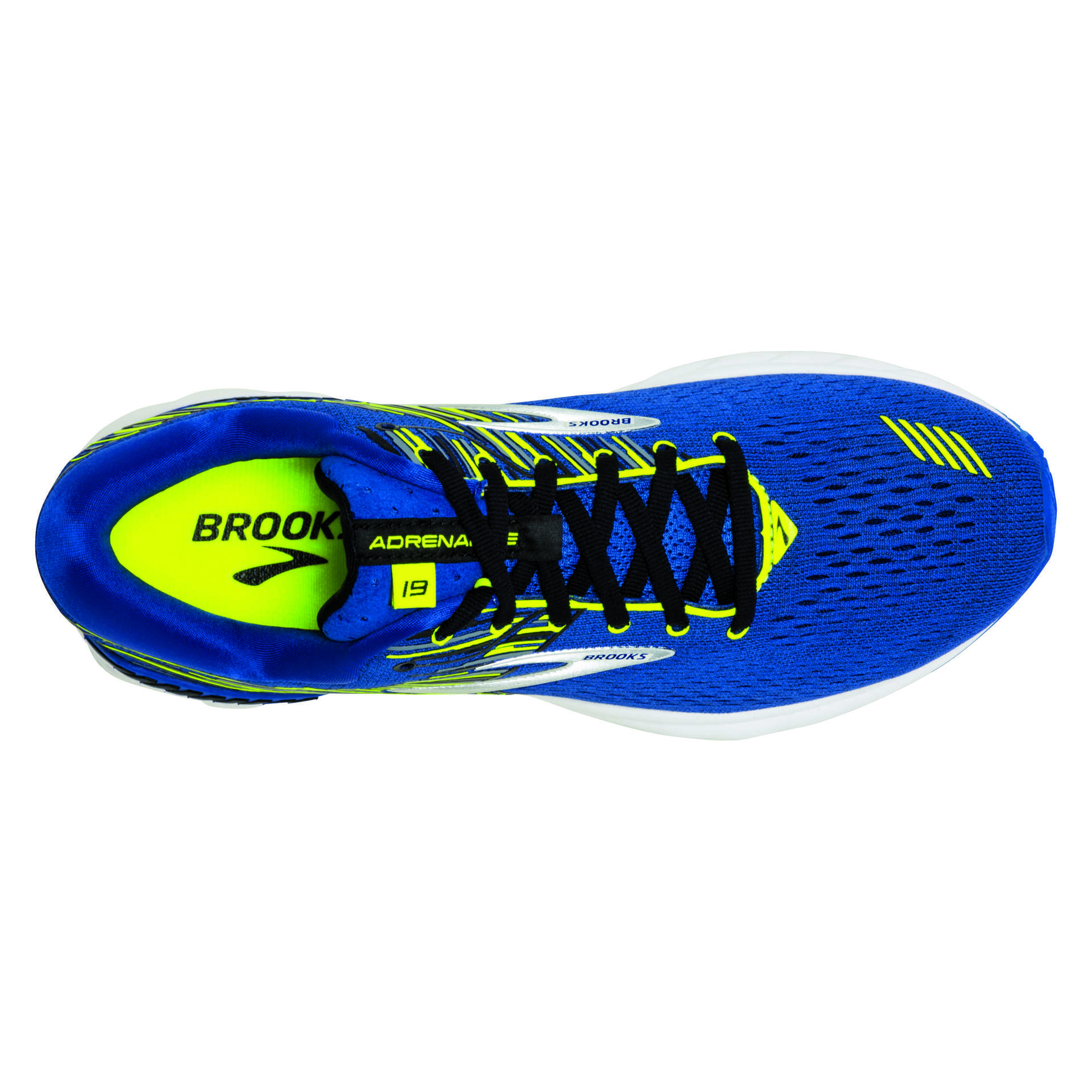 Brooks Adrenaline GTS 19 Hardloopschoenen Blauw/Geel/Wit Heren