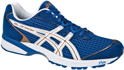 ASICS Gel DS Racer 8 Blue/White/Copper Heren Hardloopschoen