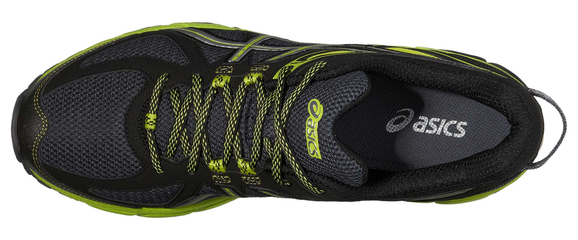 ASICS GEL-SONOMA Trail Hardloopschoenen Zwart/Groen/Zilver Heren