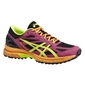 ASICS Gel-FujiPro Trail Hardloopschoenen Zwart/Roze/Geel Dames