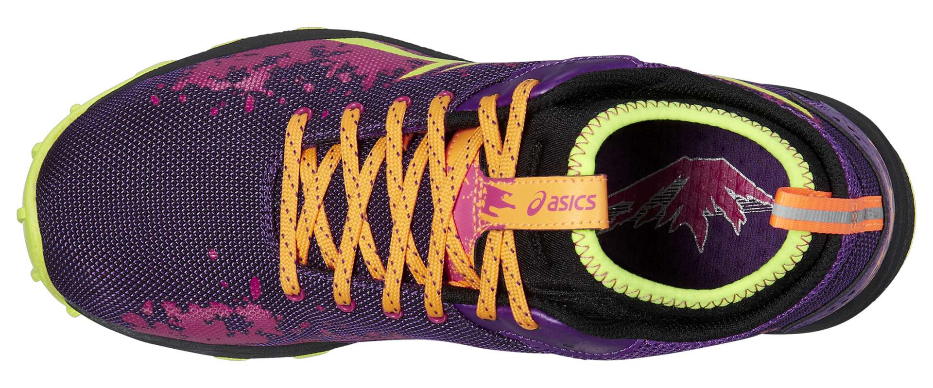 ASICS Gel-FujiRunnegade Trail Hardloopschoenen Paars/Geel/Roze Dames