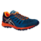 ASICS Gel FujiAttack Trail Hardloopschoenen Blauw/Oranje Heren