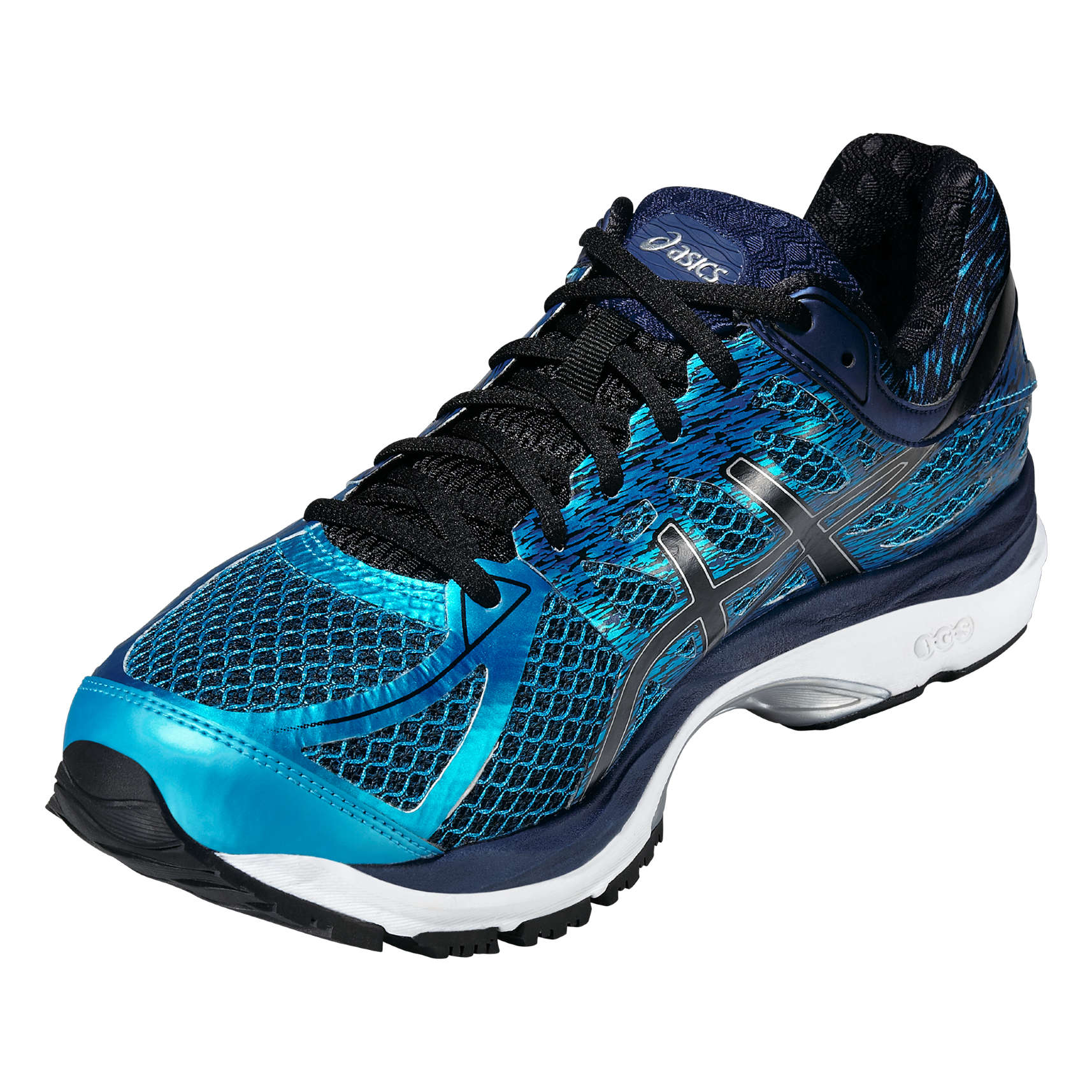 ASICS Gel Cumulus 17 Hardloopschoenen Blauw/Zwart Heren