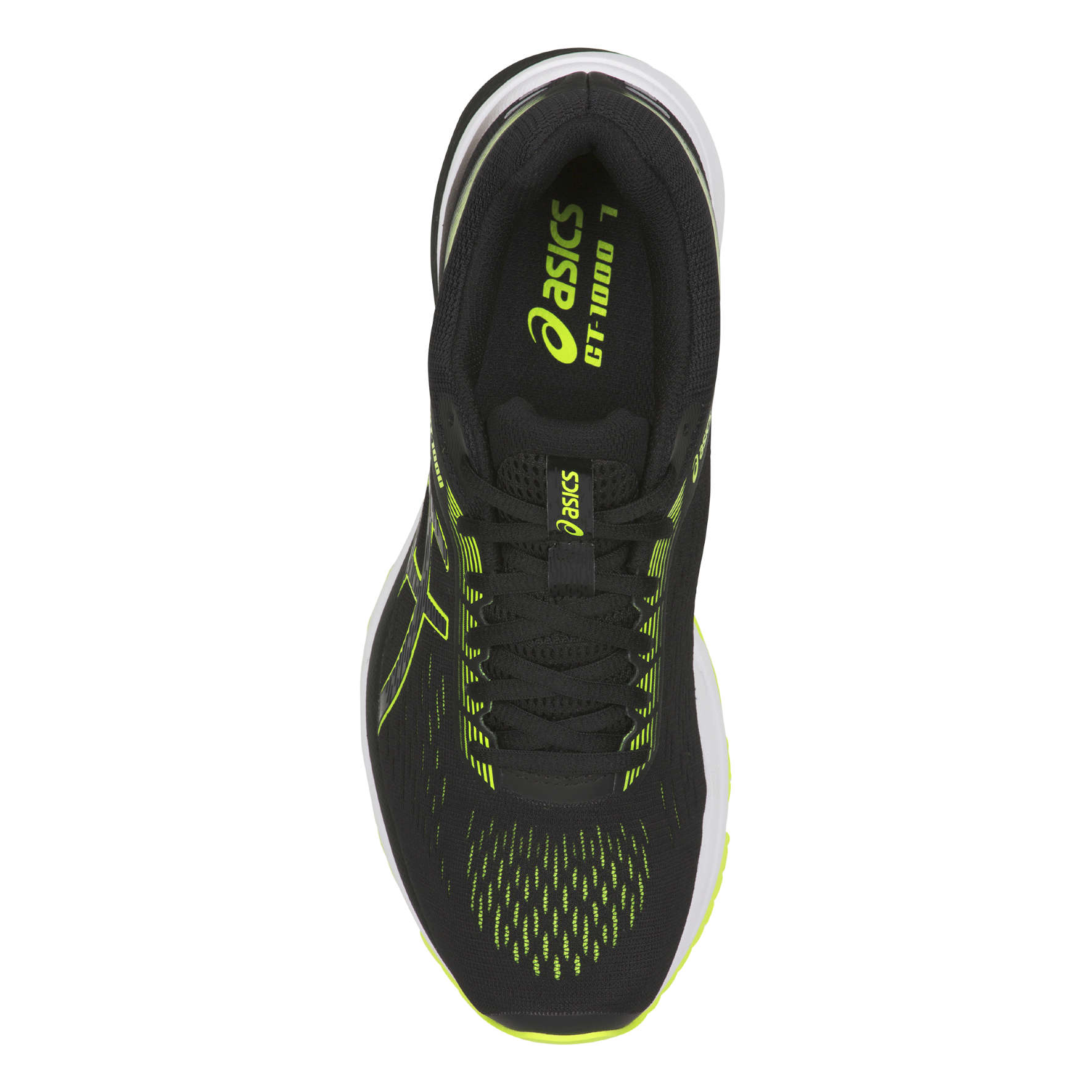 ASICS GT 1000 7 Hardloopschoenen Zwart/Groen Heren