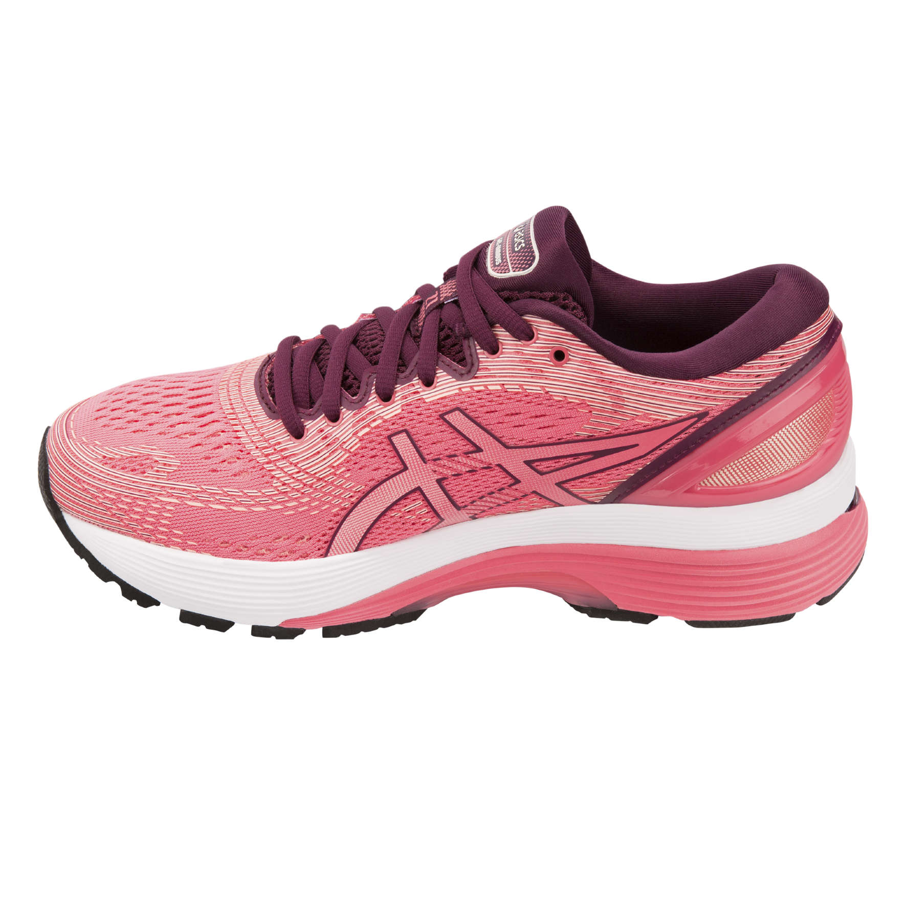 ASICS Gel Nimbus 21 Hardloopschoenen Roze Dames