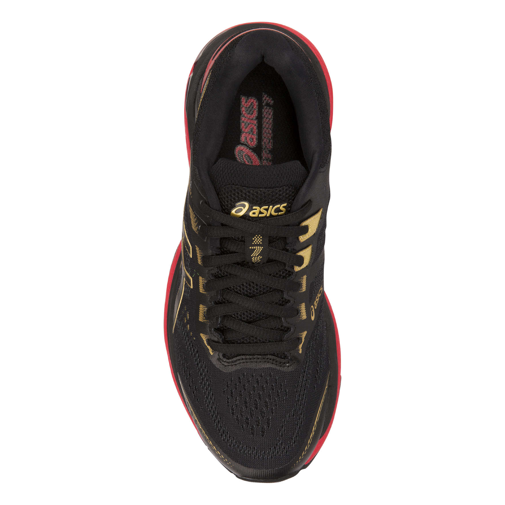 ASICS GT 2000 7 Hardloopschoenen Zwart/Goud Dames