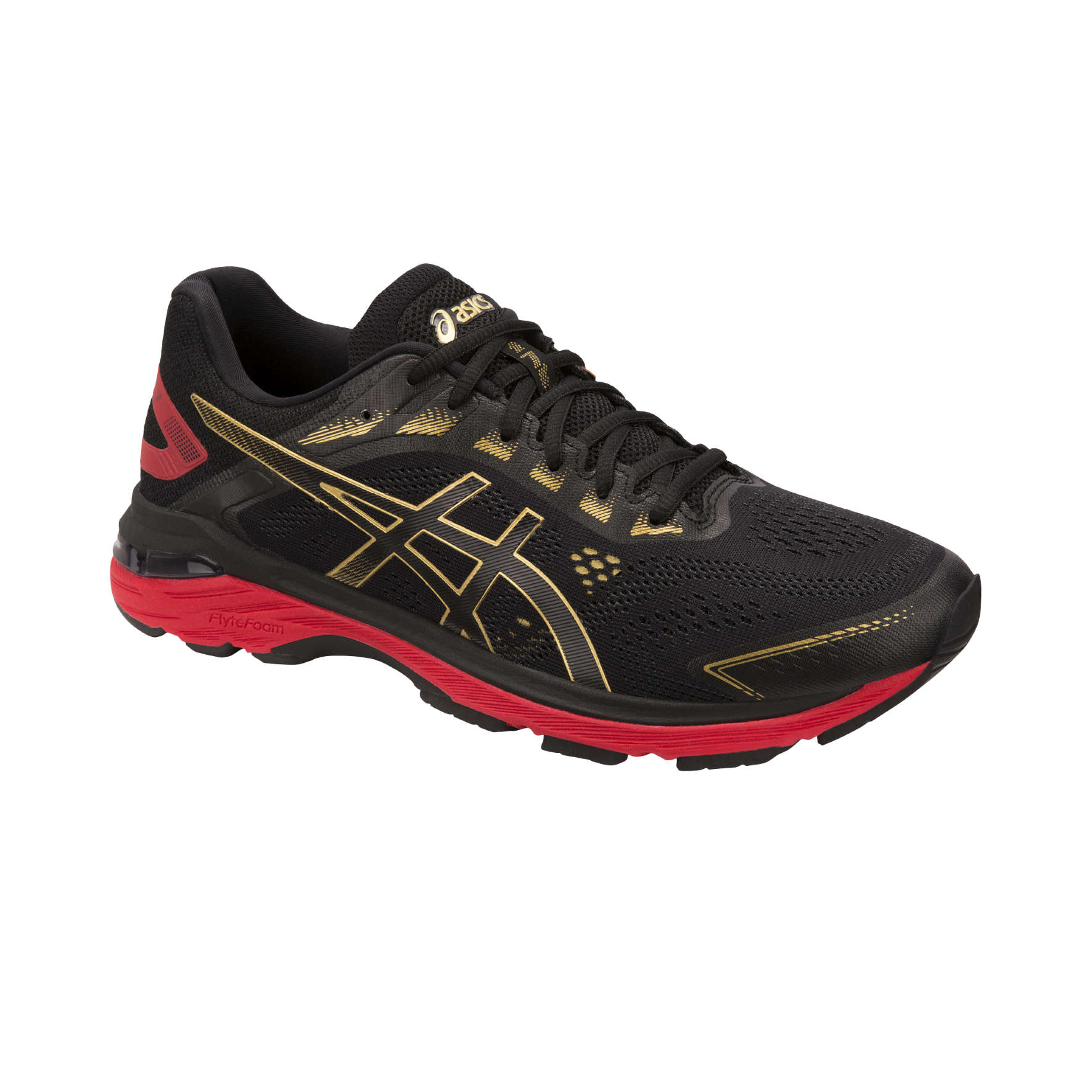 ASICS GT 2000 7 Hardloopschoenen Zwart/Goud Heren