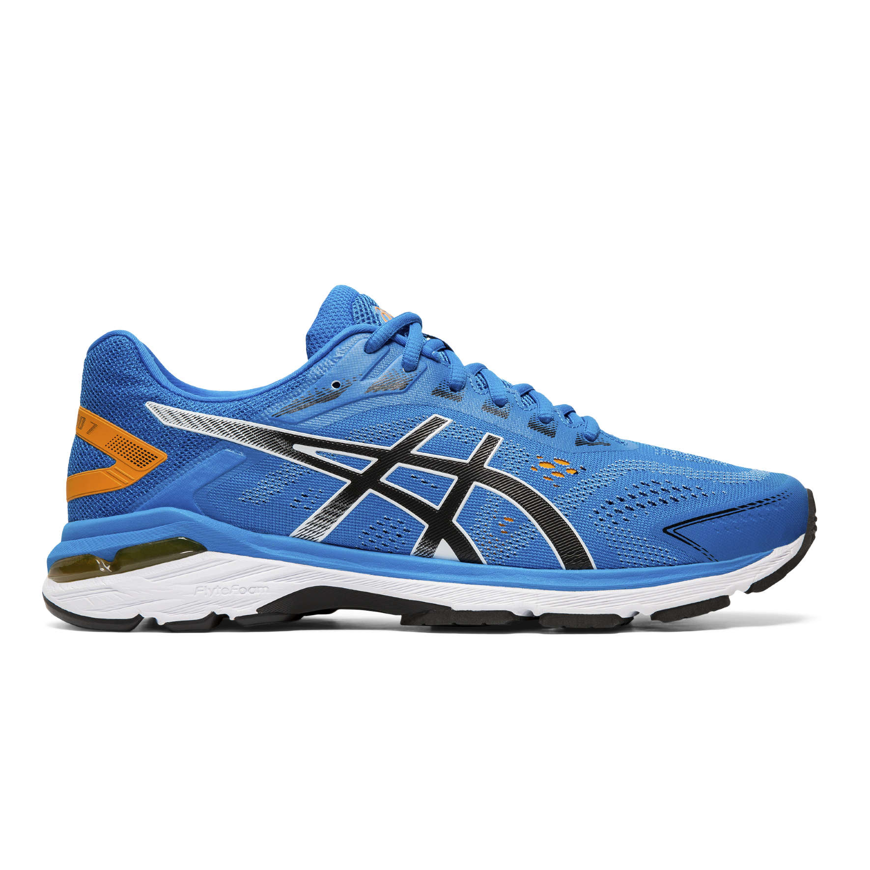 ASICS GT 2000 7 Hardloopschoenen Blauw/Zwart/Oranje Heren