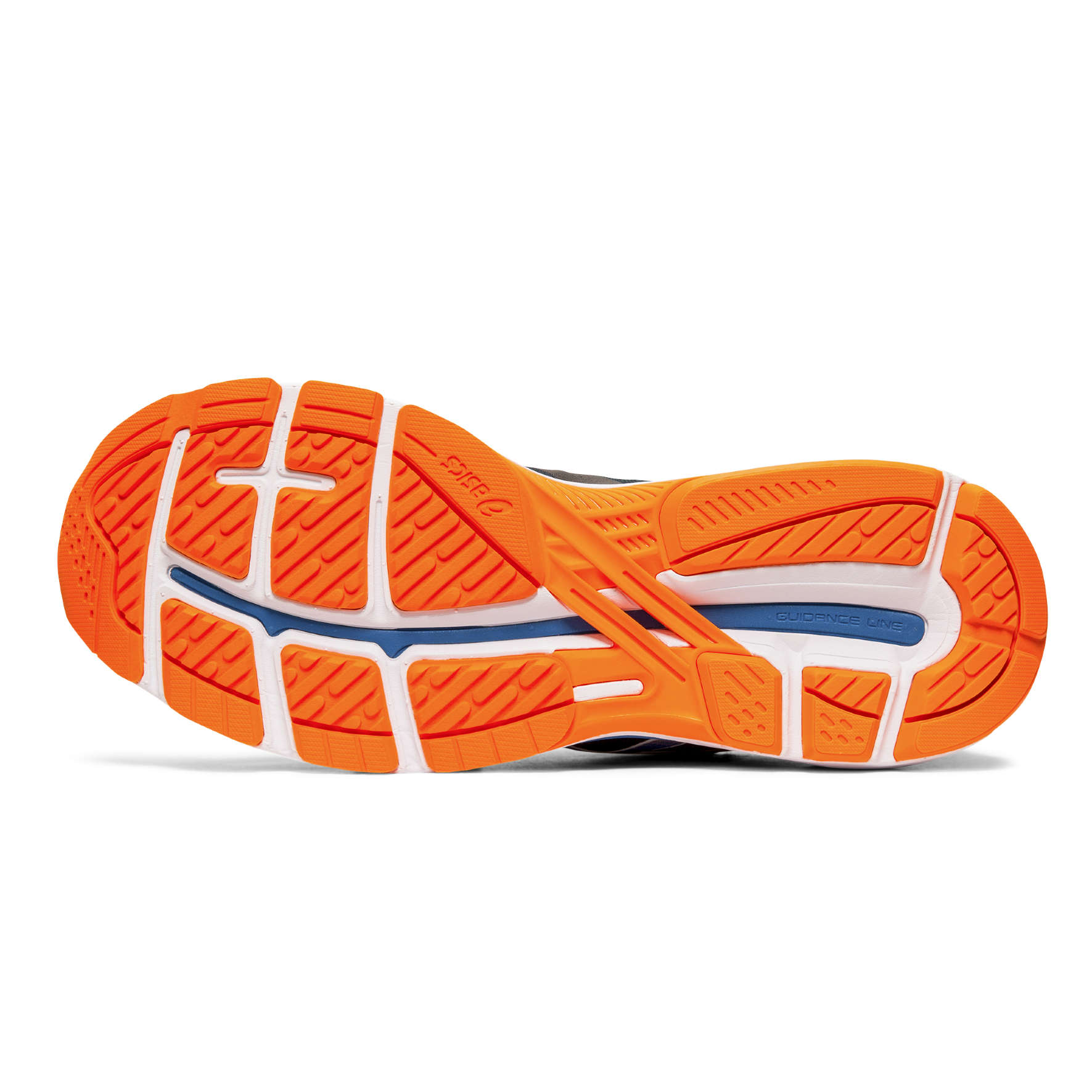 ASICS GT 2000 7 Hardloopschoenen Zwart/Blauw/Oranje Heren