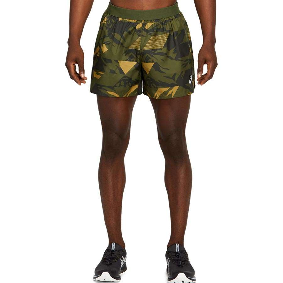 ASICS Future Camo Hardloopbroek Kort Groen Heren 