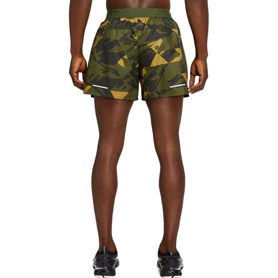 ASICS Future Camo Hardloopbroek Kort Groen Heren 