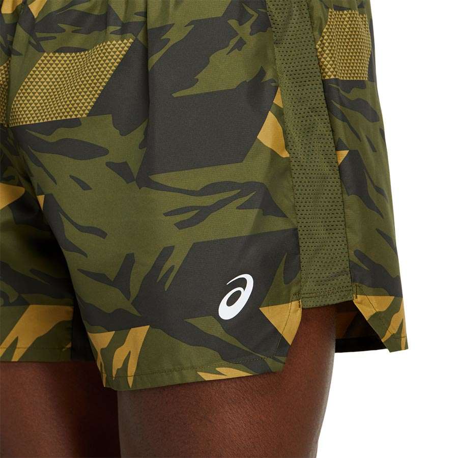 ASICS Future Camo Hardloopbroek Kort Groen Heren 