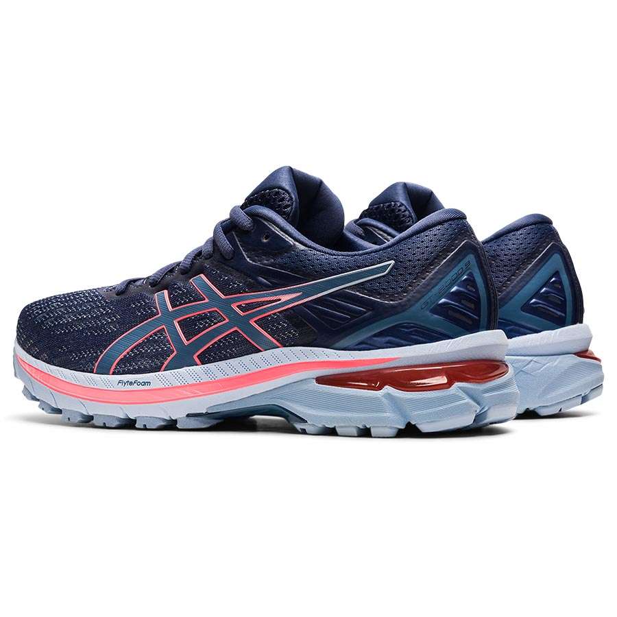 ASICS GT-2000 9 Hardloopschoenen Donkerblauw/Roze Dames