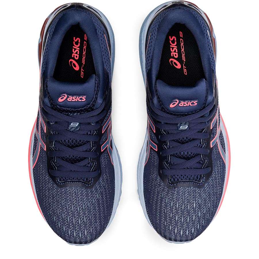 ASICS GT-2000 9 Hardloopschoenen Donkerblauw/Roze Dames