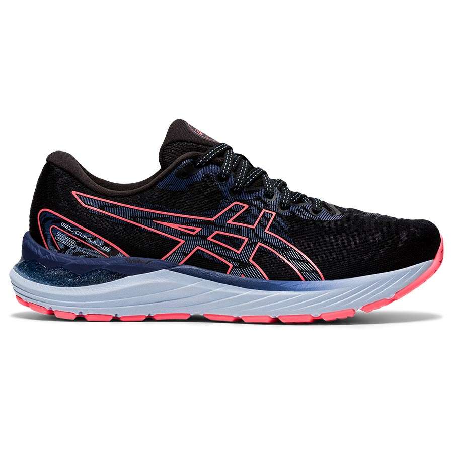 ASICS Gel Cumulus 23 Hardloopschoenen Zwart/Rood/Wit Dames