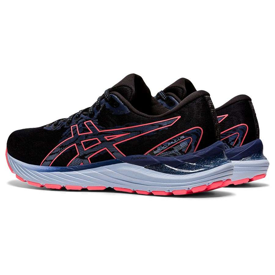 ASICS Gel Cumulus 23 Hardloopschoenen Zwart/Rood/Wit Dames